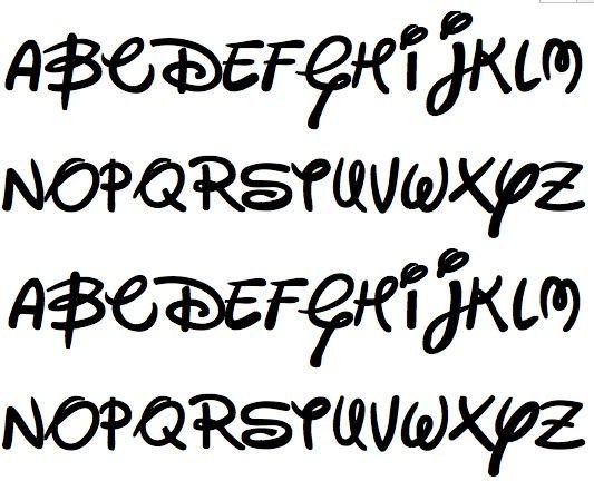 Free Kid Fonts Disney Fonts