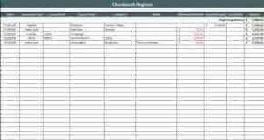 9 Excel Checkbook Register Templates Excel Templates