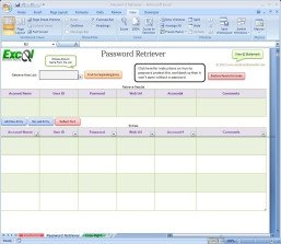 Excel Spreadsheet Password Retriever Free and