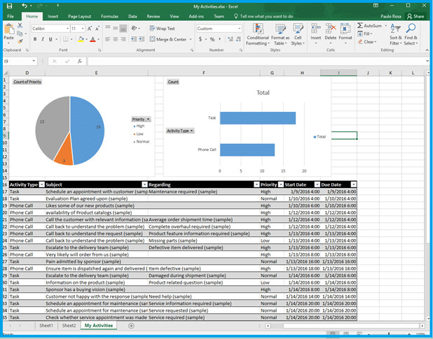 How to Generate Excel Templates in Dynamics CRM 2016