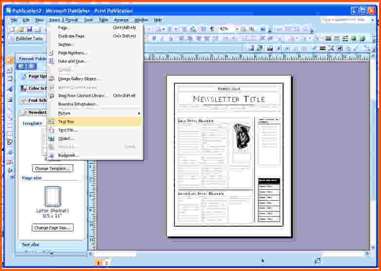 Download free Templates In Publisher 2003 blackraven