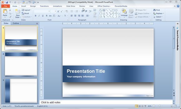 Powerpoint Template 2018 Free Download