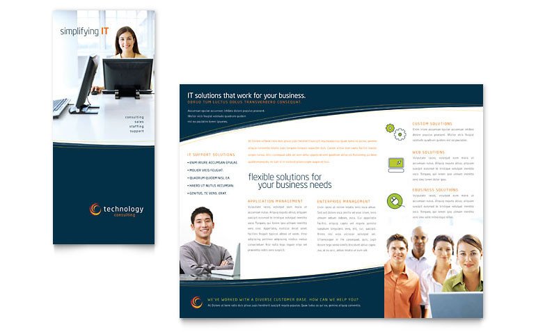 Free Tri Fold Brochure Template Download Word