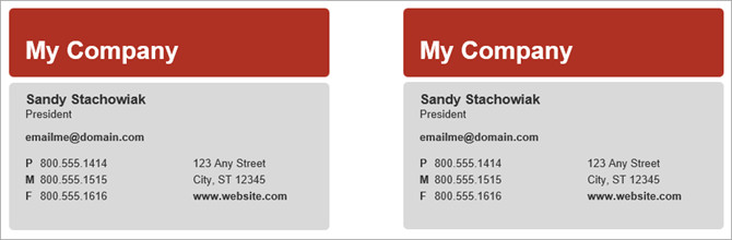 How to Make Free Business Cards in Microsoft Word With