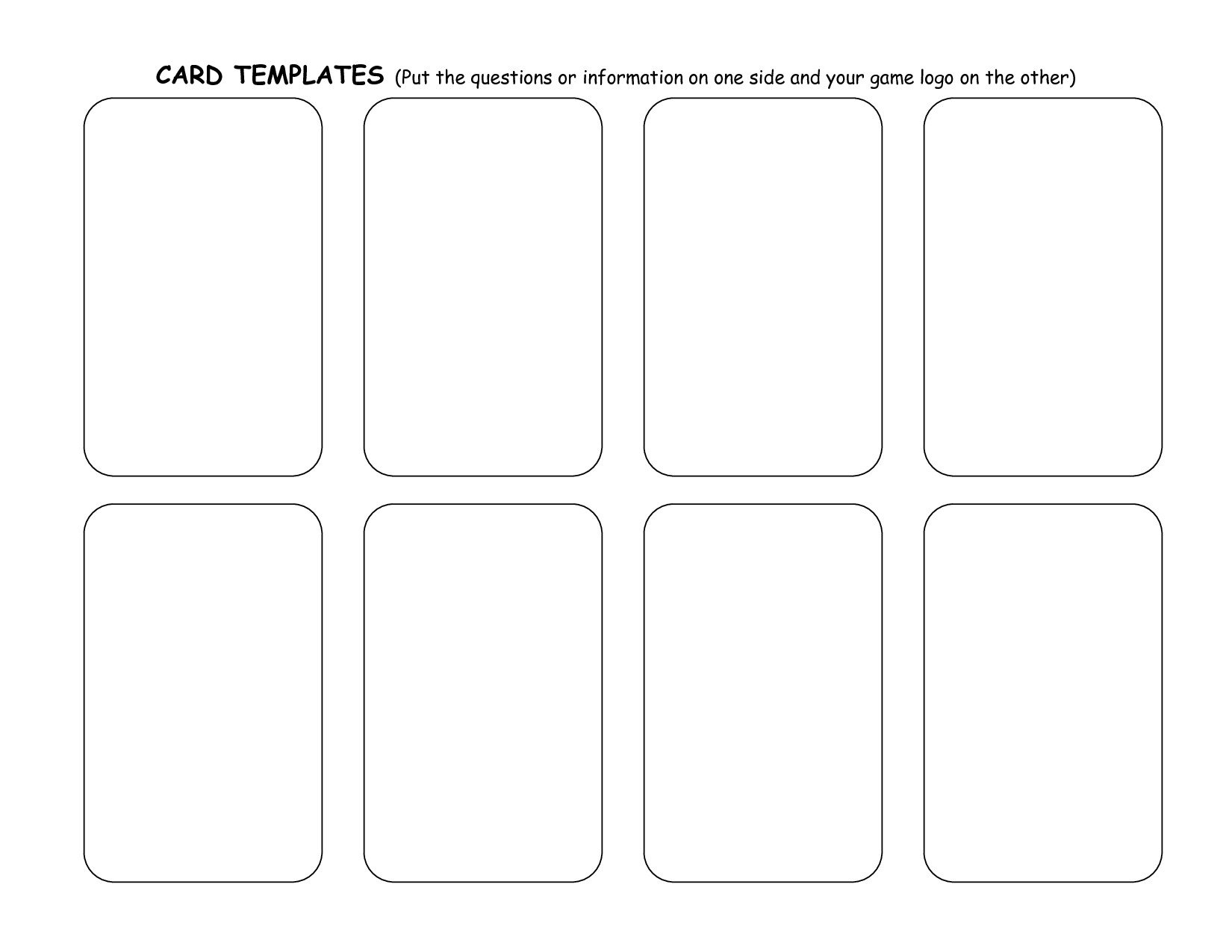 Playing Card Templates – emmamcintyrephotography