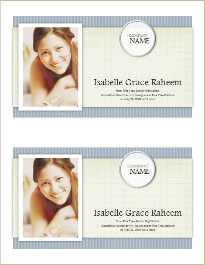 Name Tag Templates for MS WORD