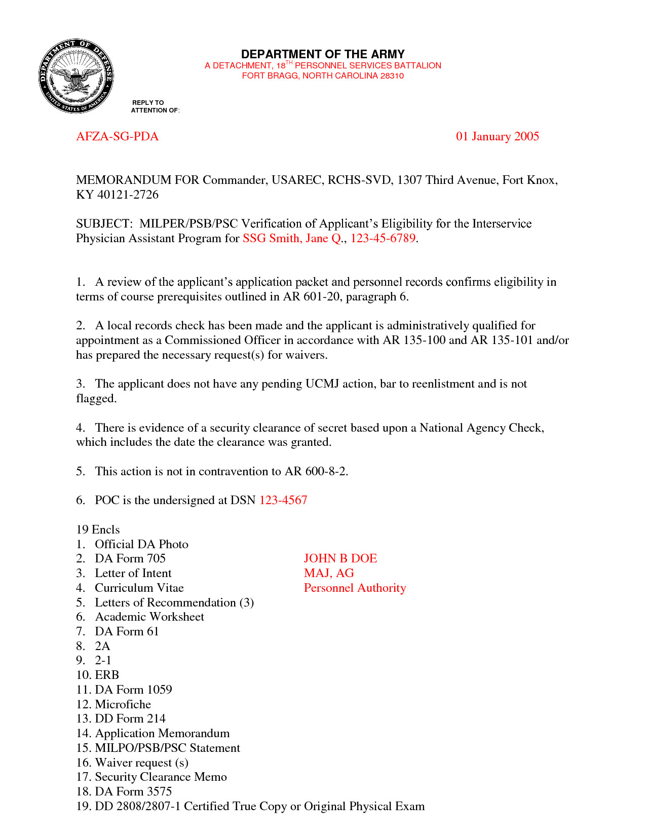 Best s of Army Letter Format Military Letter Format