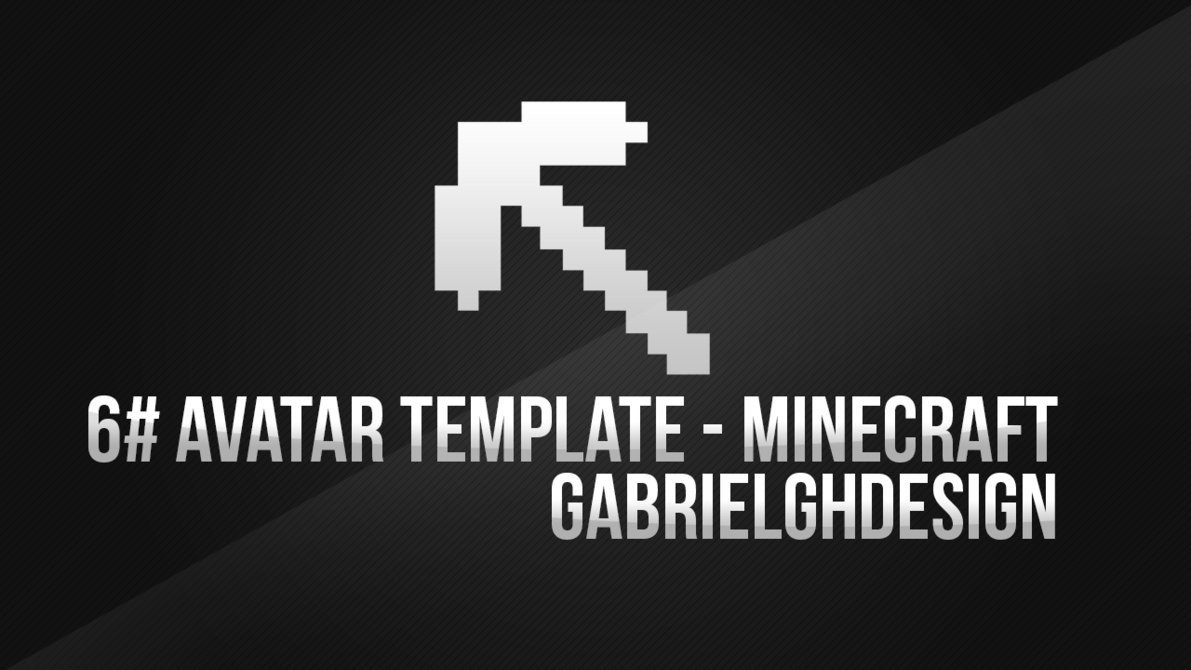 Avatar template minecraft by gabrielgh on DeviantArt