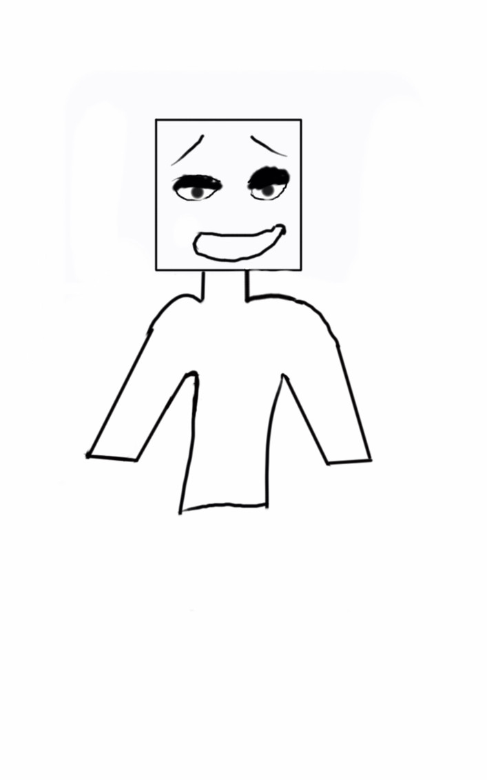 Minecraft avatar template upper body by riki190 on