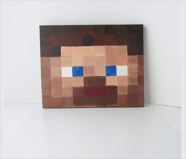 Minecraft Pixel Art Templates 9 Download Documents in