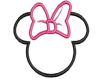 Free Minnie Mouse Head Outline Download Free Clip Art