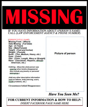 ds106 Assignments Missing Person