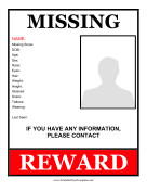 Missing Person Flyers