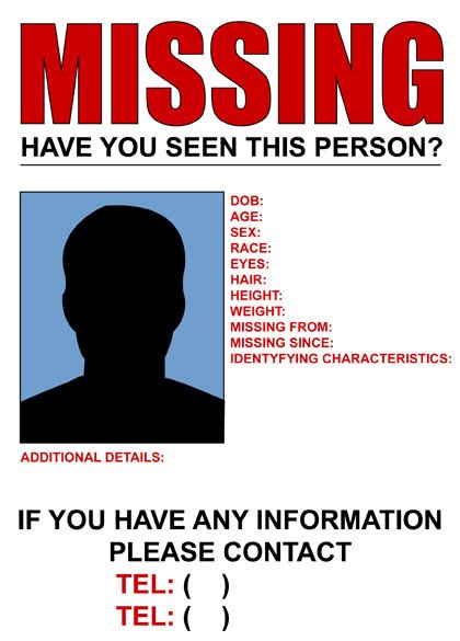Missing Poster to Pin on Pinterest PinsDaddy