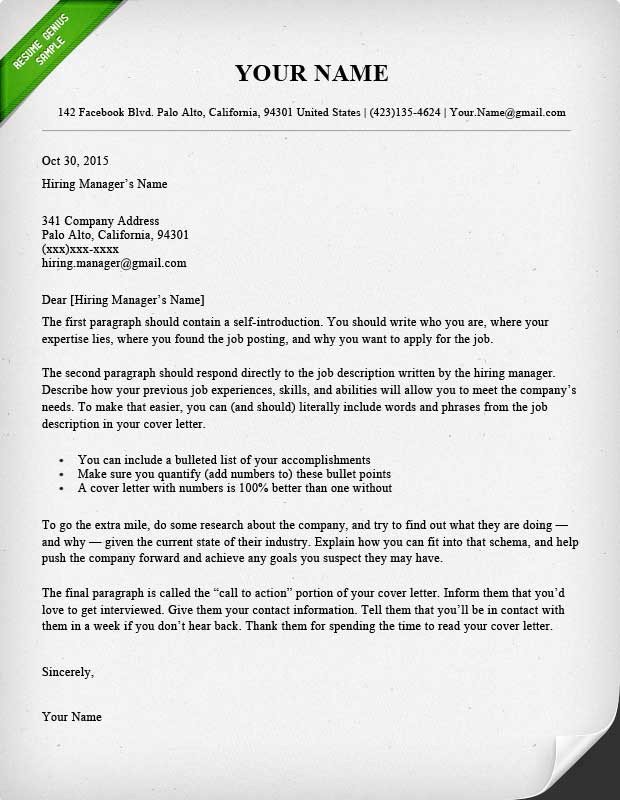 40 Battle Tested Cover Letter Templates for MS Word