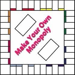 FREE Monopoly template fers several choices such as