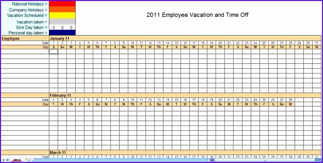12 Schedule Template for Excel ExcelTemplates