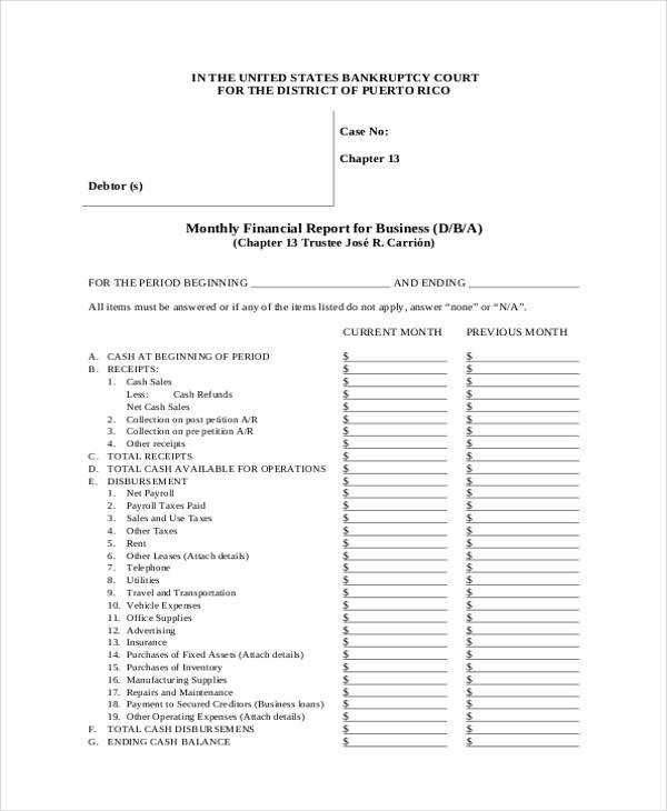 49 Report Samples Word Pages PDF Docs