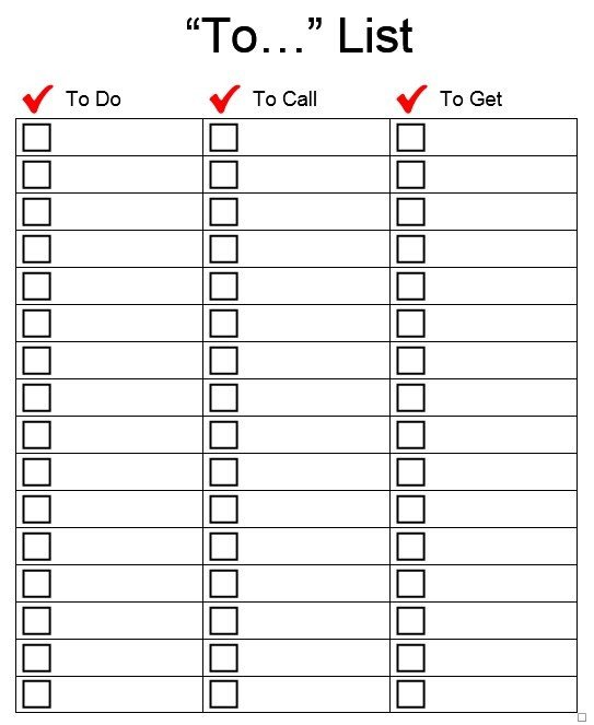 10 Free Sample Monthly To Do List Templates Printable