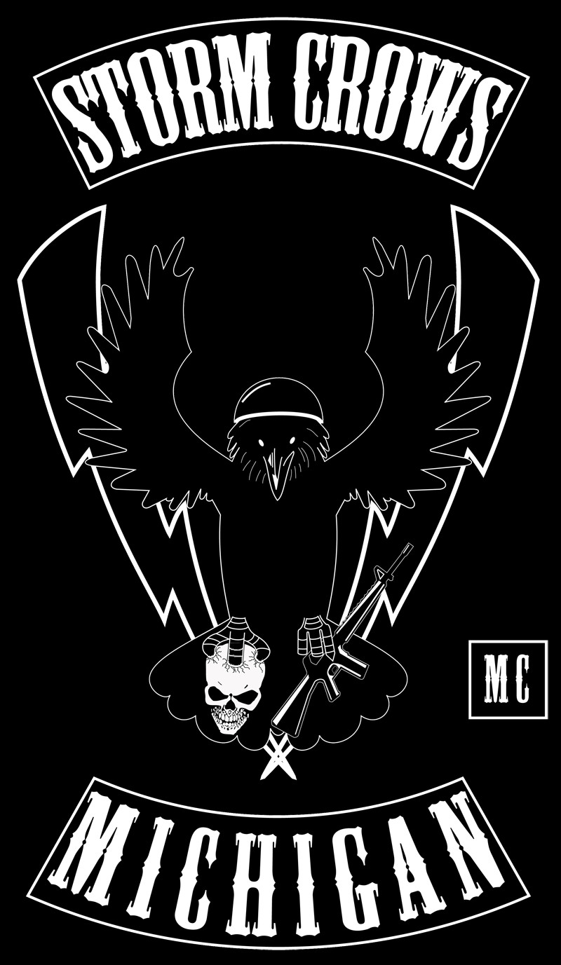 Motorcycle Club Logo Template Stormcrows mc logo