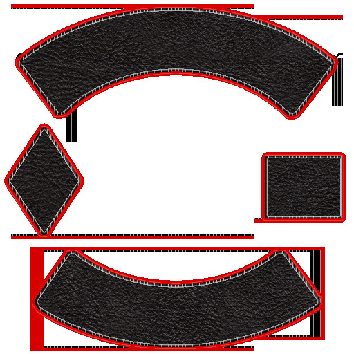 Rocker Patch Template FREE DOWNLOAD Printable
