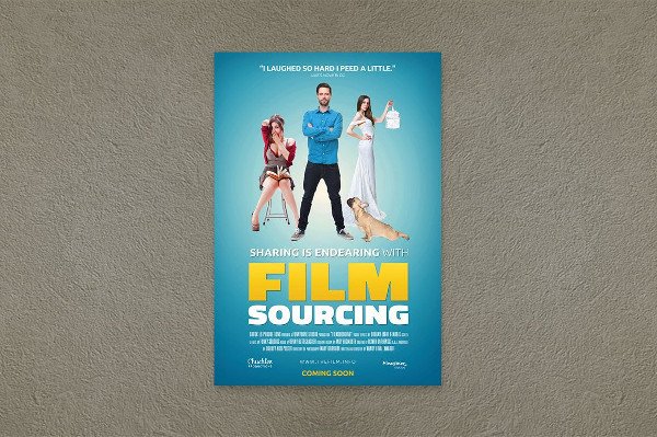 25 Movie Posters Free PSD AI EPS Vector Format Download