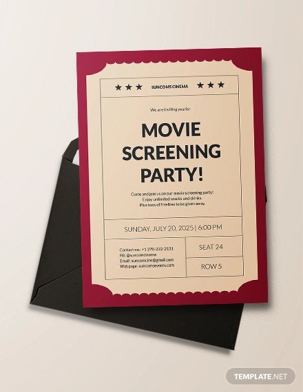 49 Ticket Invitation Templates PSD AI Word Pages