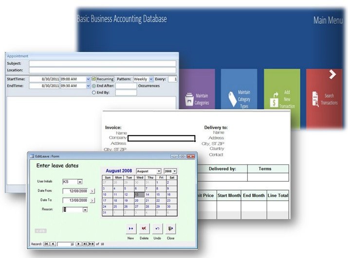 MS Access Database Templates – Some Are Even Free