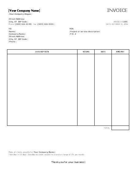 Invoice Template Category Page 1 efoza