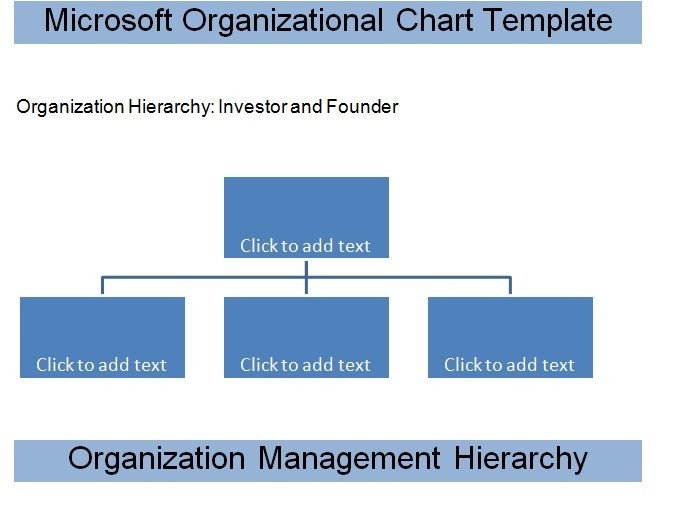 Get Microsoft Organizational Chart Template