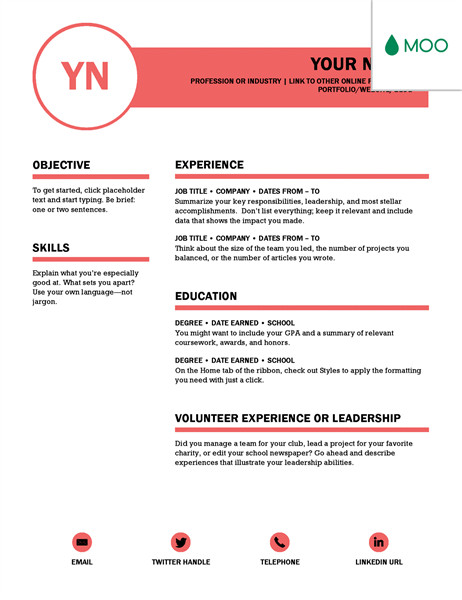 15 Jaw Dropping Microsoft Word CV Templates Free To Download