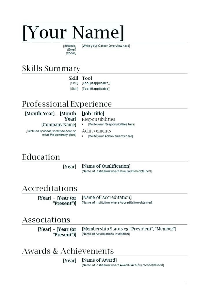 4 5 acting resume template