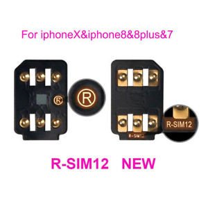 5X RSIM 12 Newest 2018 R SIM Nano Unlock Card Fr iPhone X