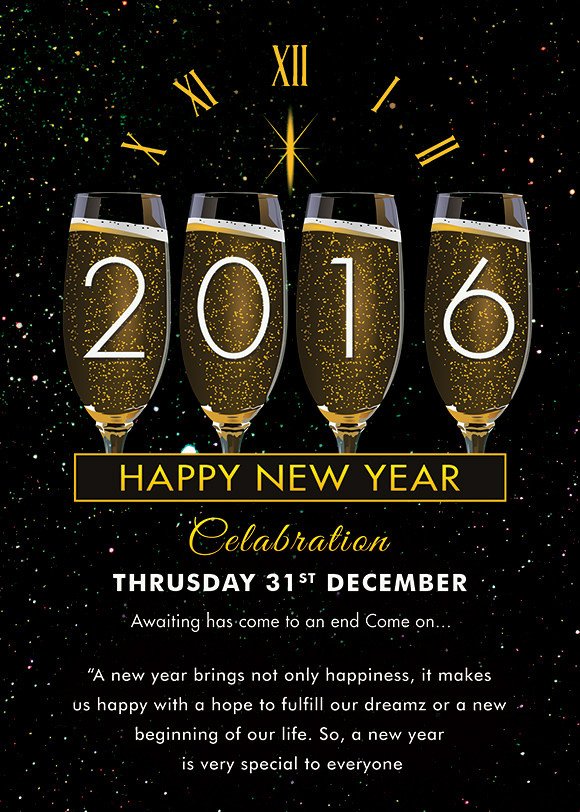 Sample New Year Invitation Templates 24 Download
