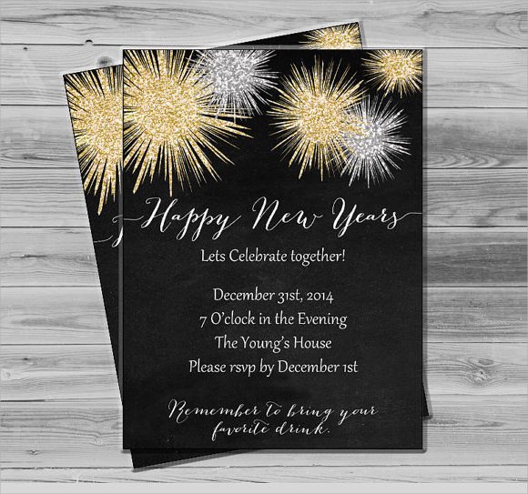 Sample New Year Invitation Templates 24 Download