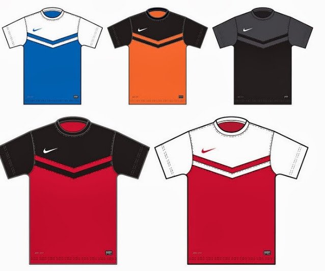 2014 2015 Nike Teamwear Kit Templates [ Full List ]