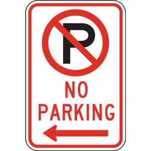 No Parking Sign Template ClipArt Best