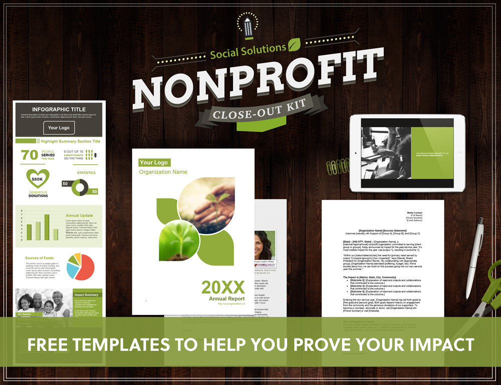 4 Nonprofit Templates to Help You Close Out Your Fiscal