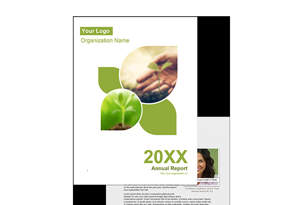 Easy to Use Nonprofit Annual Report Template