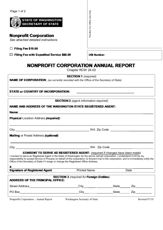 Top Non Profit Annual Report Templates free to in