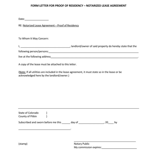 25 Notarized Letter Templates & Samples Writing Guidelines