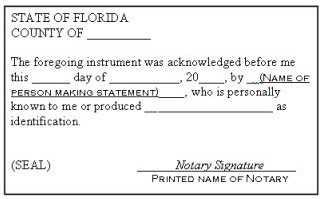 12 Best s of Jurat Form 2012 Florida Notary