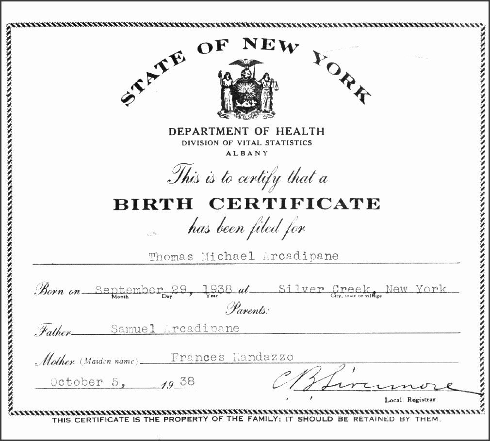 9 Printable Birth Certificate Template SampleTemplatess