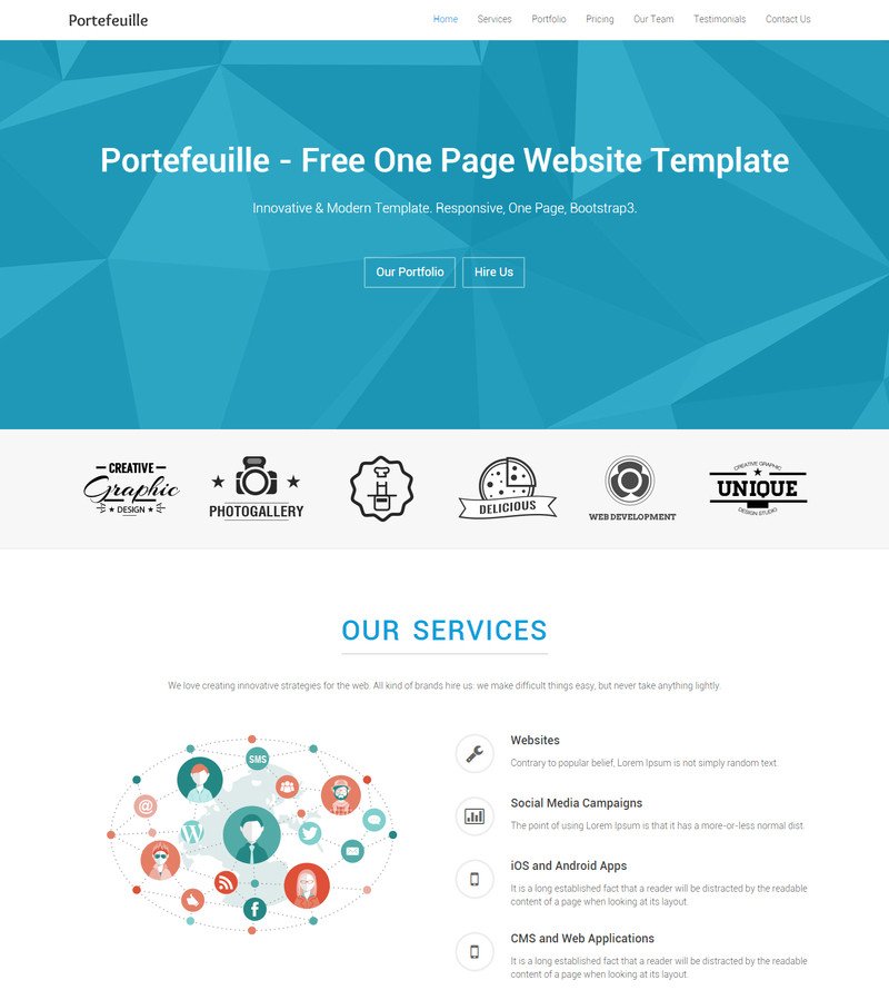 10 Best Free Website HTML5 Templates May 2015