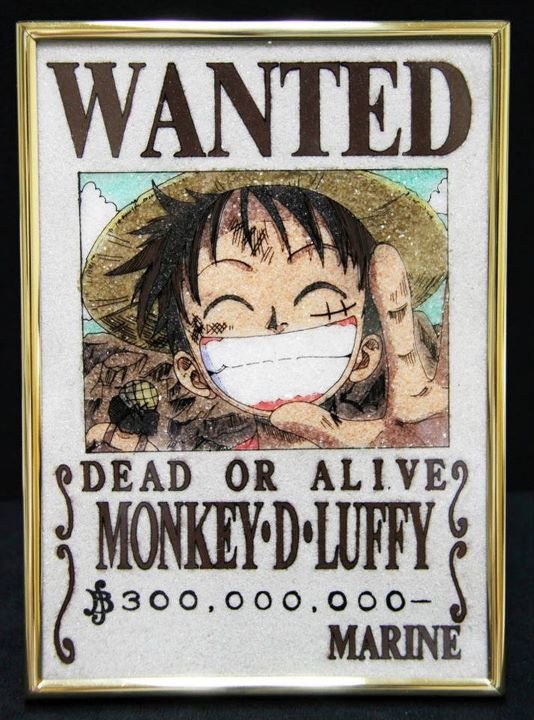 e Piece Crystal Wanted Posters