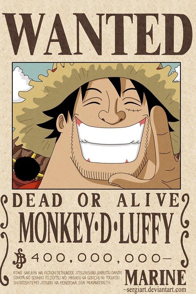 Luffy s latest wanted poster ePiece