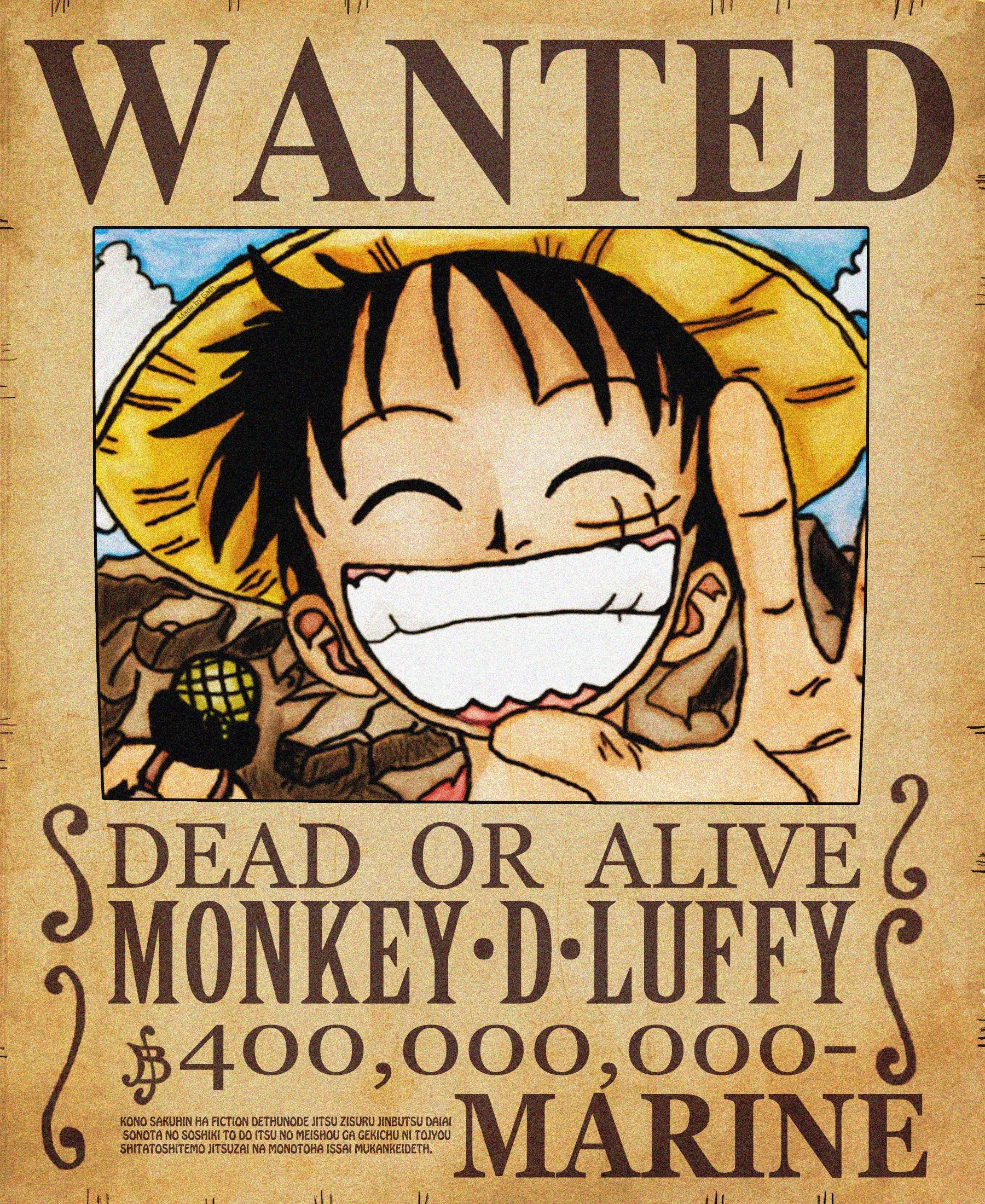 Wanted Poster e Piece Wallpapers Wallpaper Cave