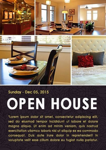 34 best images about Open House Flyer Ideas on Pinterest