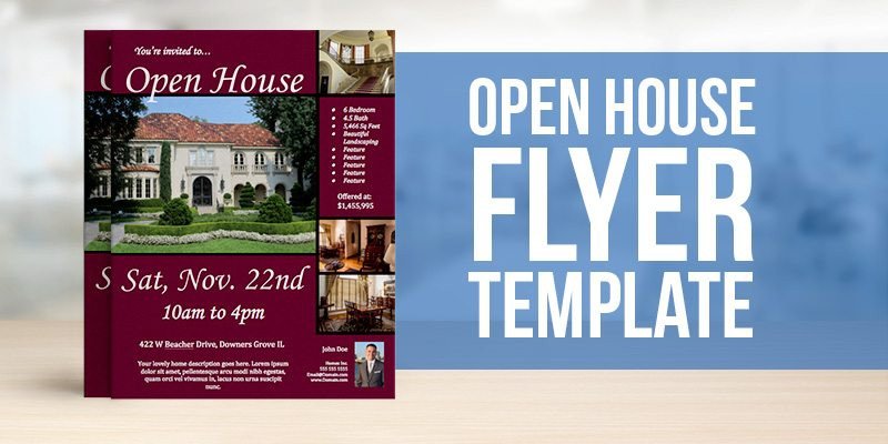 Free Open House Flyer Template – to View & Download