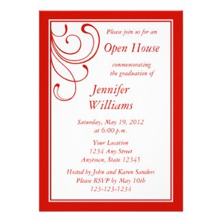 Open House Wording Invitations 91 Open House Wording
